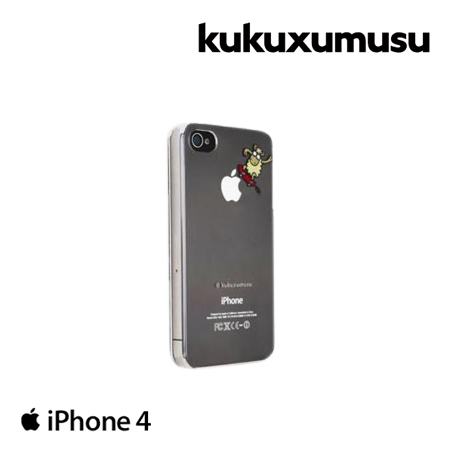 ESTUCHE KUKUXUMUSU P/IPHONE 4 CRISTAL HIRITAR BILDOTS (PN KUF3085)